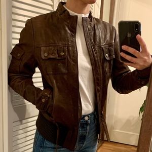 Alpha Industries Leather Jacket